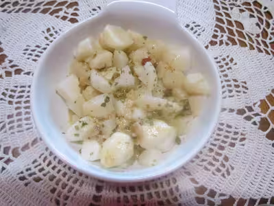 Navets à la vinaigrette d'échalotes