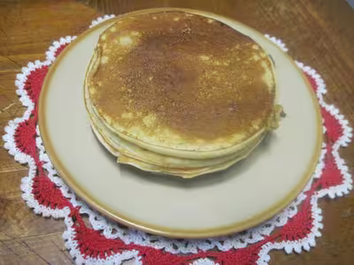 Pancakes à l'orange et vanillé