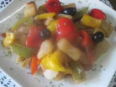 Panier de légumes du midi aux navets.