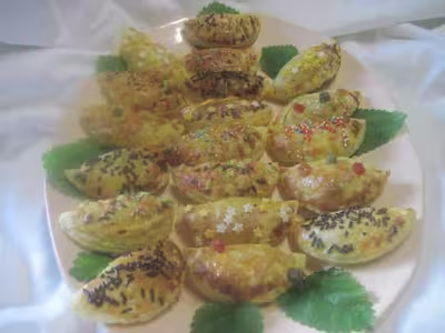 Petits chaussons aux fruits moelleux.photos. par Tatie21