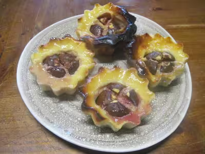 Clafoutis aux figues sucrés et vanillés