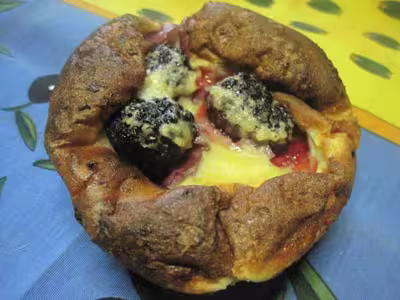 Petits clafoutis aux mûres