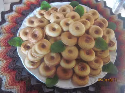 Petits donuts au réglisse