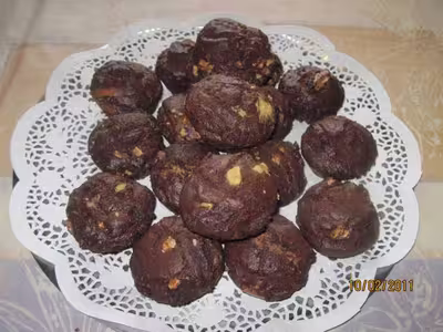 Petits gâteaux au yaourt de brebis et chocolat