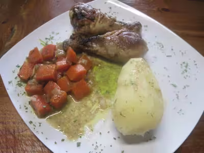 Pilons de poulet aux épices massalé
