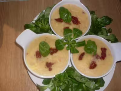 Polenta aux tomates séchées par Tatie21