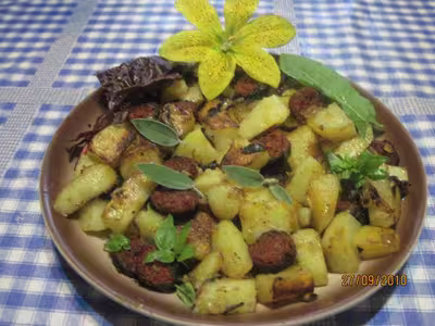 Pommes de terre au chorizo