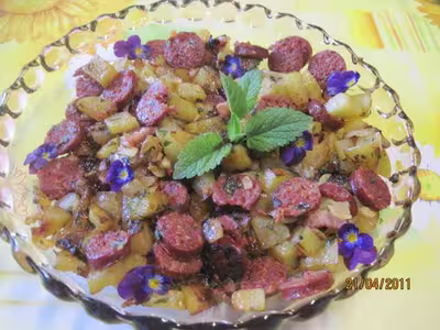 Pommes de terre sautées au chorizo par Tatie21