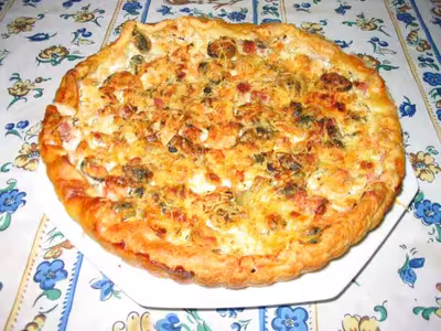 Quiche aux fruits de mer et poisson par Tatie21