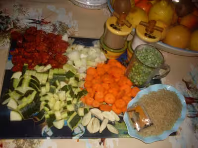 Risotto au chorizo par Tatie21