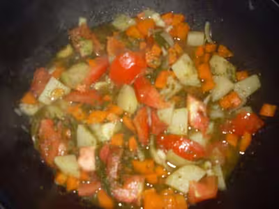 Riz aux légumes
