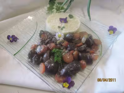 Rognons de porc aux carottes et boulgour