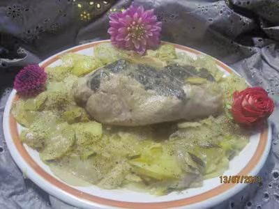 Rôti de dinde au basilic et légumes