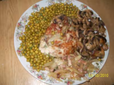 Rôti de filet de dinde aux légumes