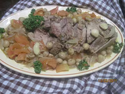 Rôti de veau en sauce