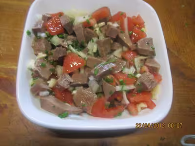 Salade de langue de boeuf