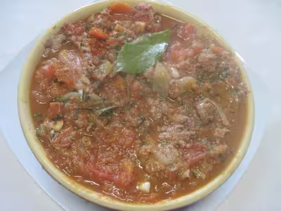Sauce bolognaise rapide aux viandes, tomates et carottes