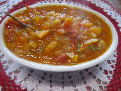 Sauce tomate au potimarron aux épices