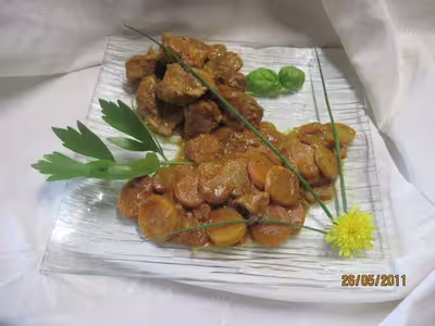 Sauté de porc aux carottes