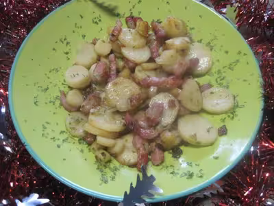Sauté de racines de persil
