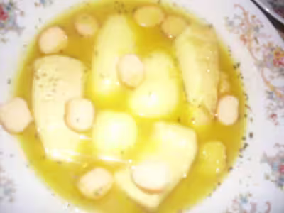 Soupe de seiches au vin blanc