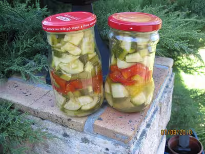 Stérilisation de légumes de saison