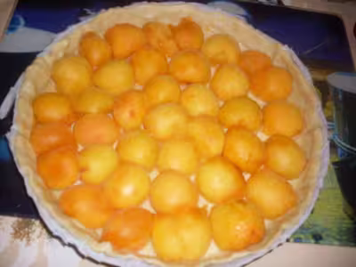 Tarte aux abricots