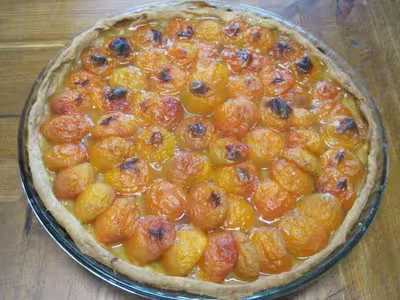 Tarte aux abricots