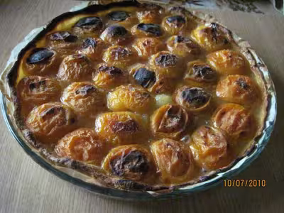 Tarte aux abricots
