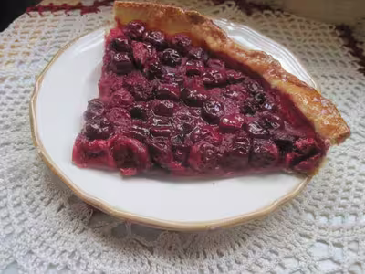 Tarte aux griottes