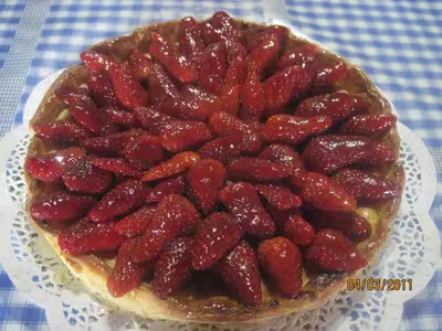 Tarte aux fraises
