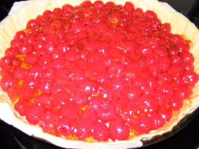 Tarte aux griottes