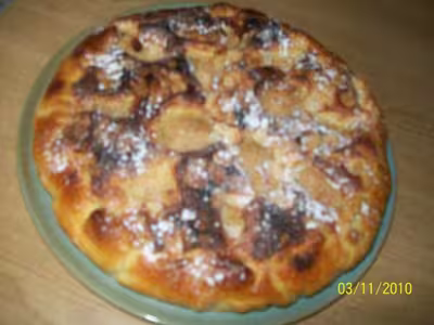 Tarte aux poires et crème d'amandes
