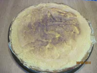 Tarte aux quetsches meringuée,