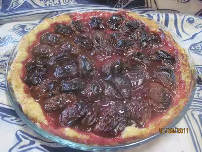 Tarte aux quetsches