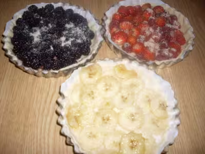 Tartelettes aux fruits par Tatie21