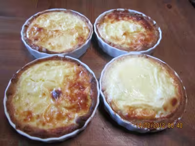 Tartelette d'ananas à la crème