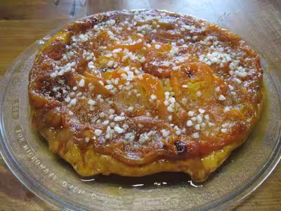 Tatin aux abricots