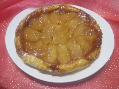 Tatin aux pommes caramélisées