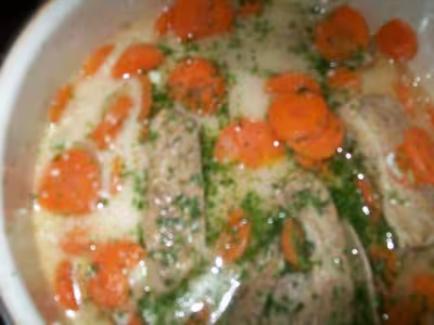 Sauté de veau aux carottes