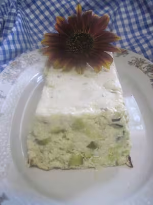 Terrine de courgettes au crabe et fromage de chèvre