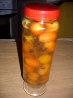 Tomates cerises au vinaigre
