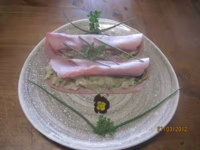 Jambon farci aux endives
