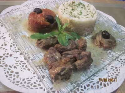 Viande à bourguignon au massalé