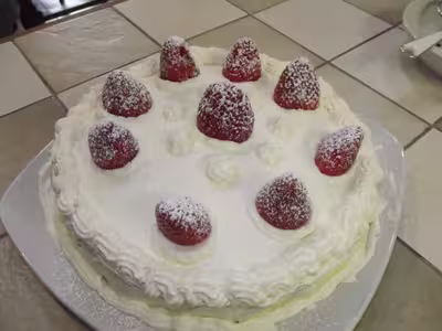 Christmas cake japonais - avec photo par marmotte39