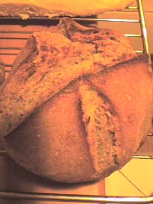 Dukan:Pain integral au levain liquide cuit en cocotte
