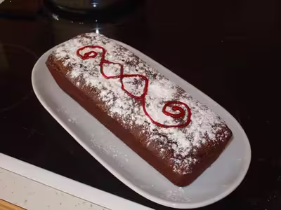 Cake noisettes-chocolat