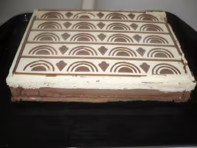 Entremets mousse bailey's, fondant chocolat, mousse chocolat