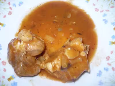 Sauté de porc sauce tomate