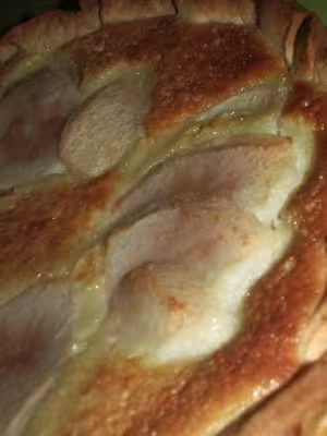 Tarte aux poires à la crème d'amandes